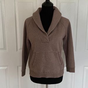 J CREW | Rose Pink V Neck Sweatshirt